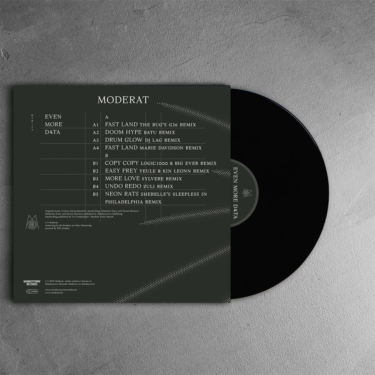 EVEN MORE D4TA - Black Vinyl