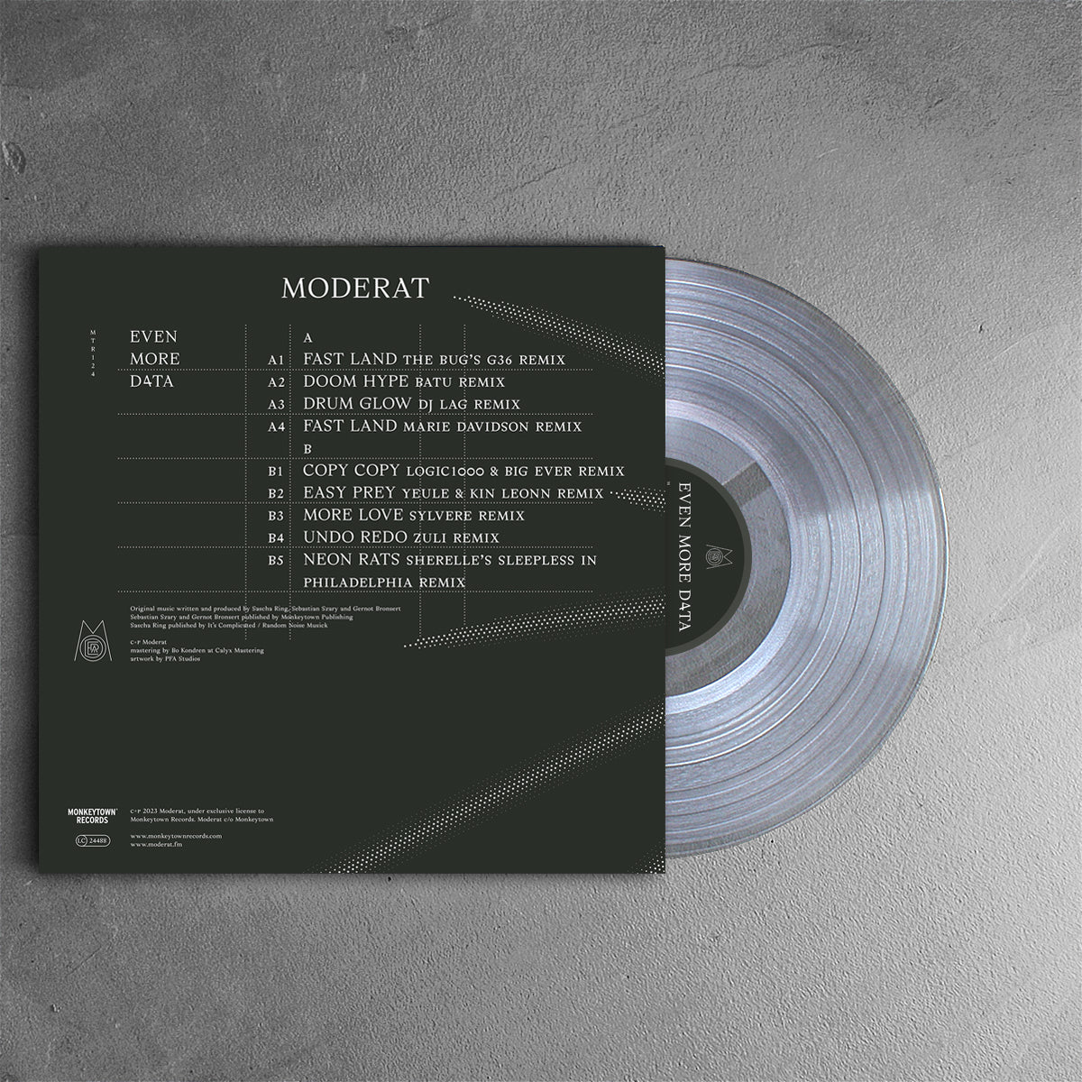 EVEN MORE D4TA - Clear Vinyl