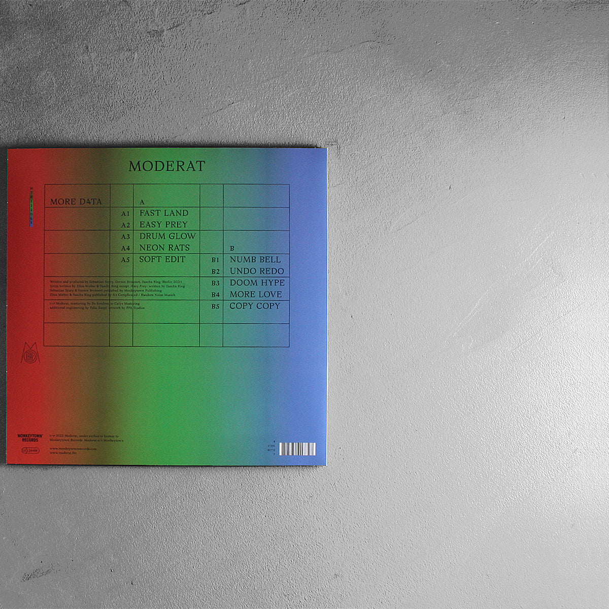 MODERAT - MORE D4TA Deluxe LP